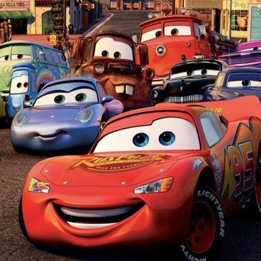 Lightning McQueen from the Disney film Cars 3